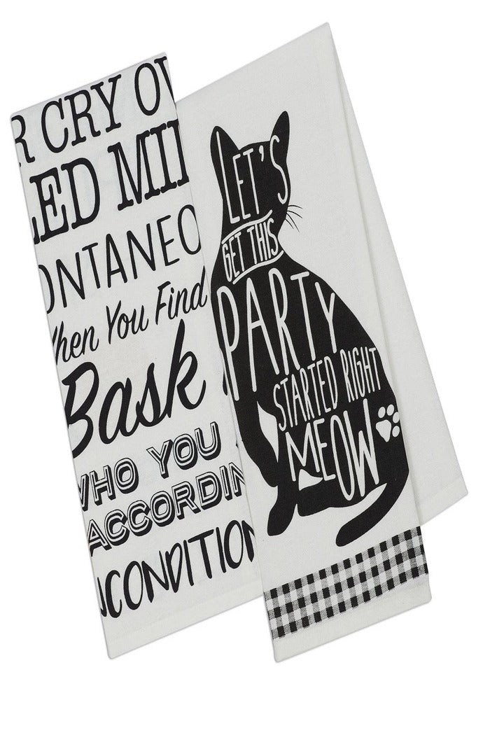 Cats Dishtowels