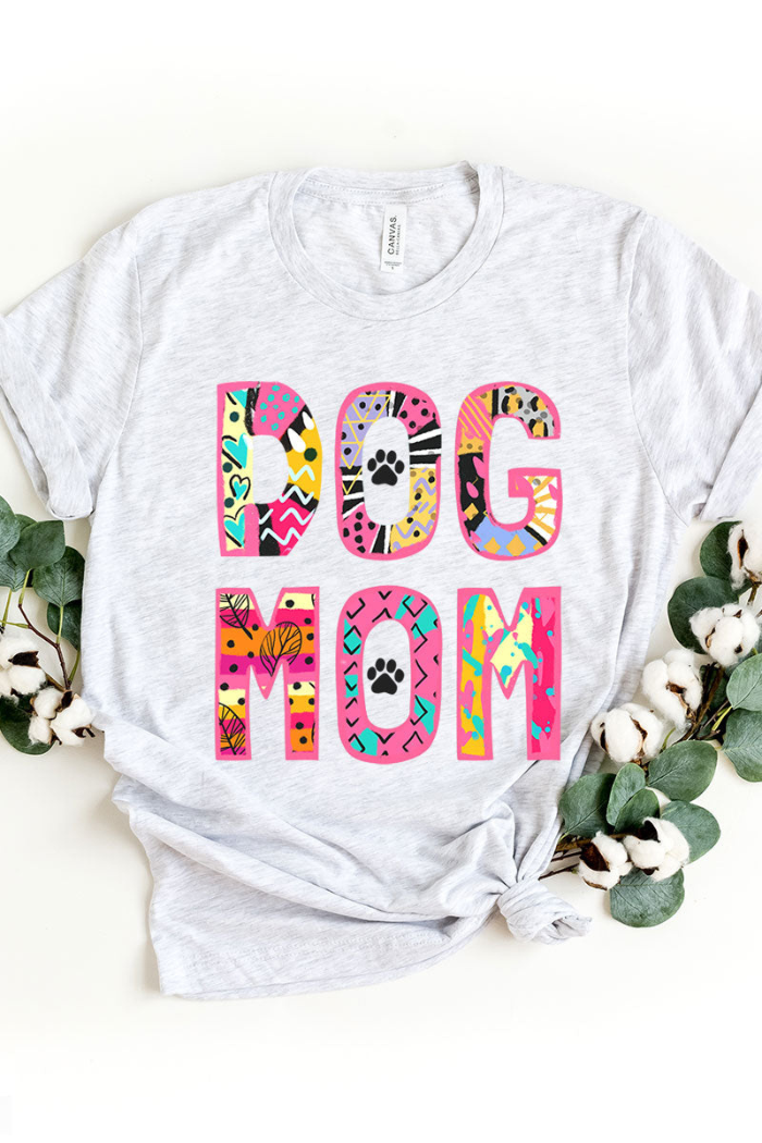 Dog Mom Graphic Tees