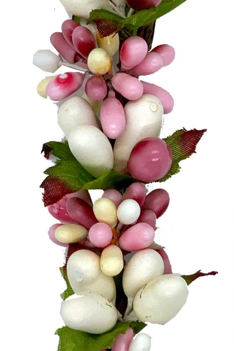 Bead Wreaths, Cherry Blossom S/2