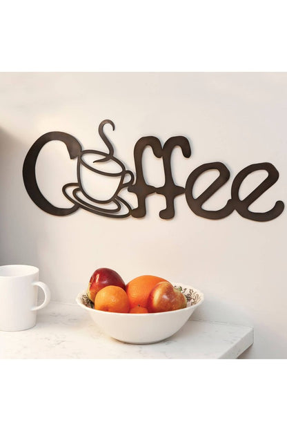 Coffee Metal Cutout Sign