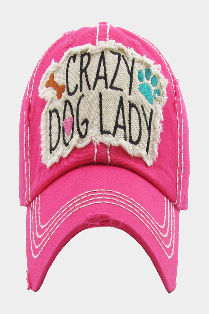 Crazy Dog Lady Cap