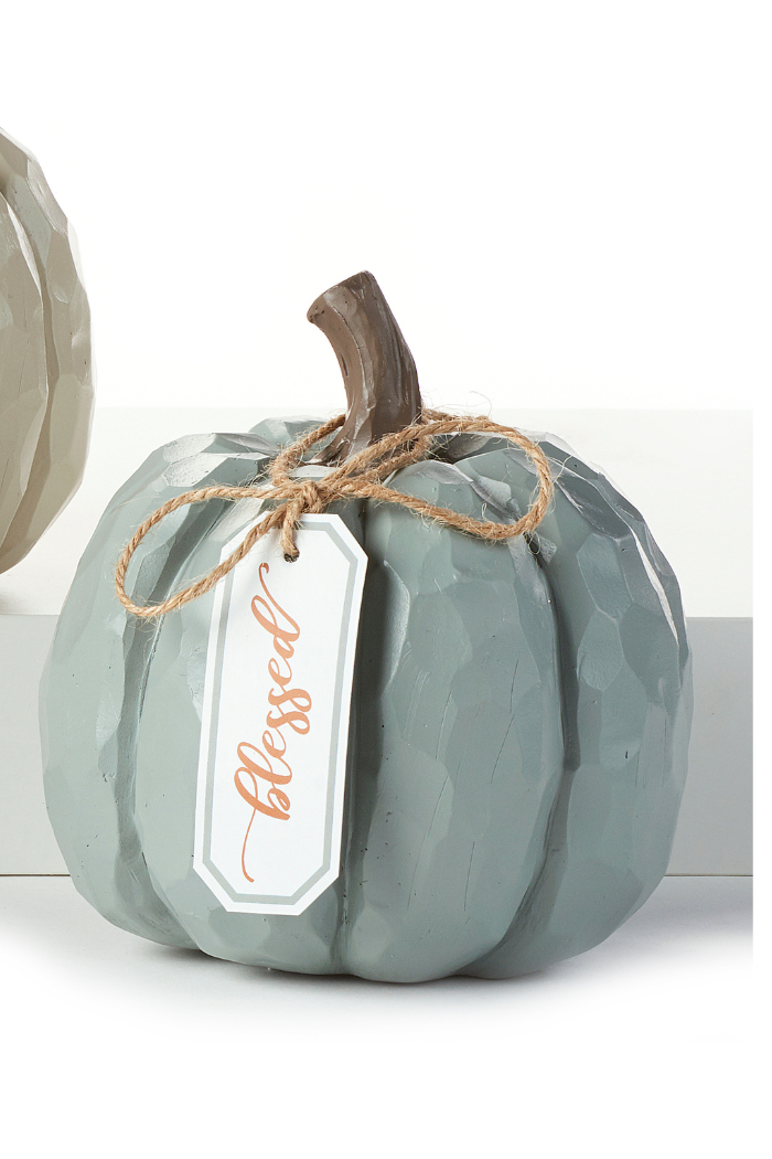 Carved Pumpkin Décor