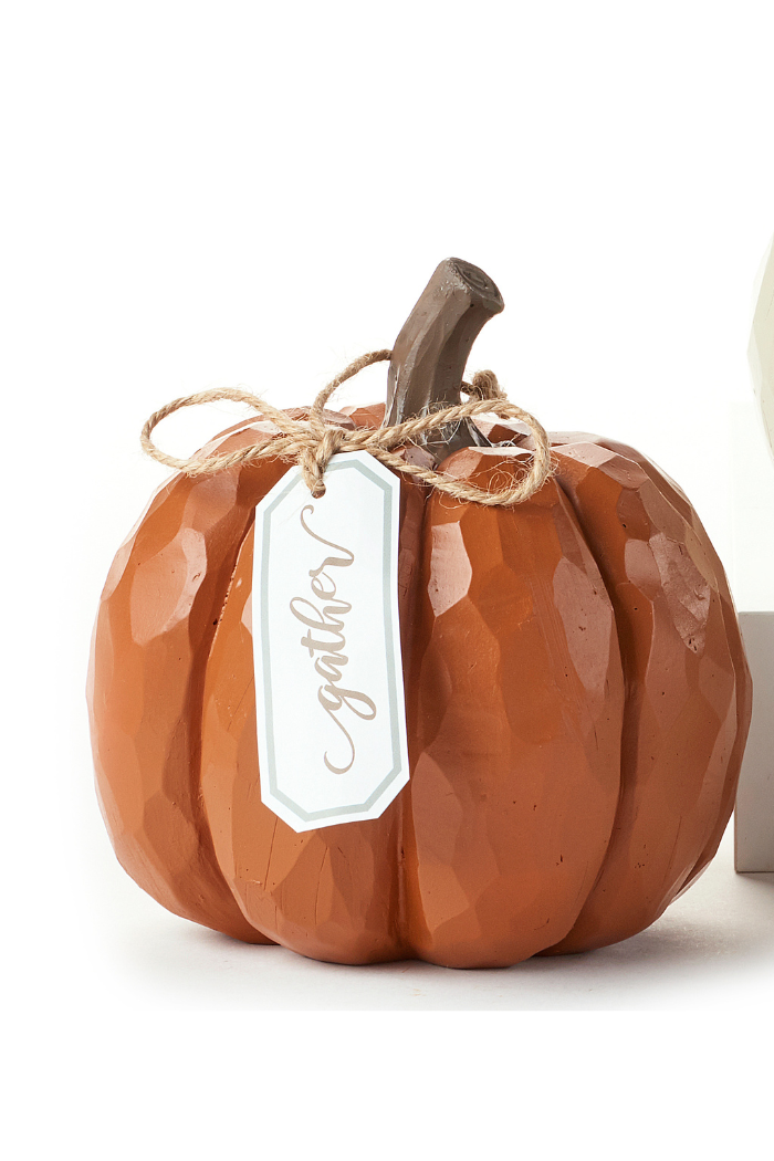 Carved Pumpkin Décor