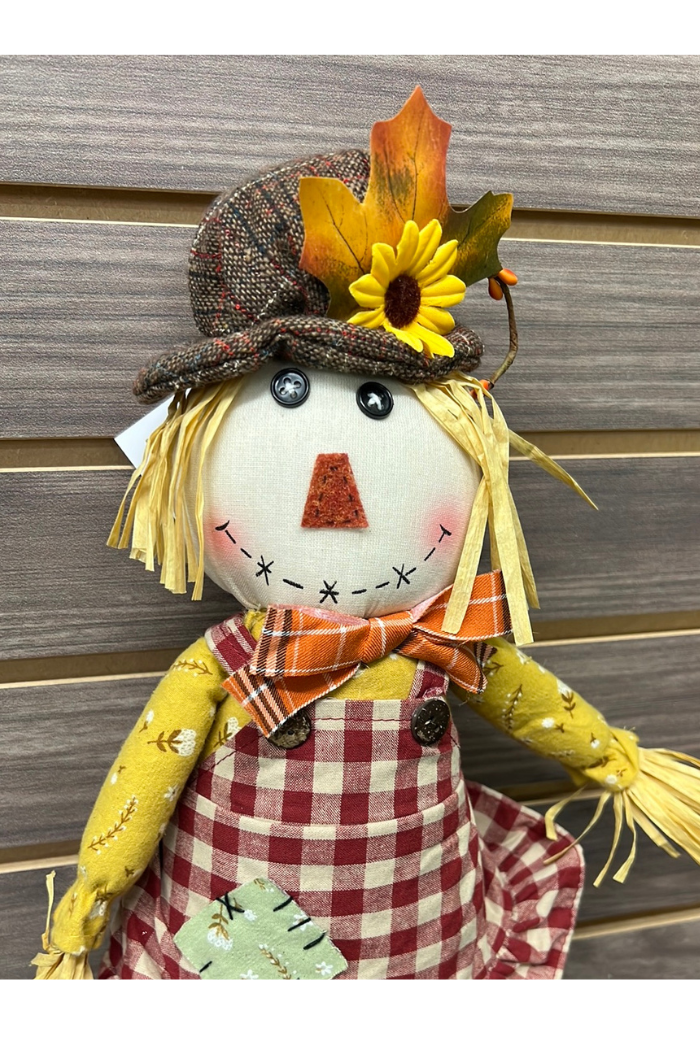 Scarecrow shelf Sitter