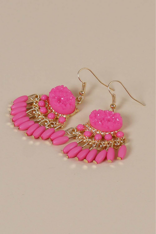 Dangle color earrings