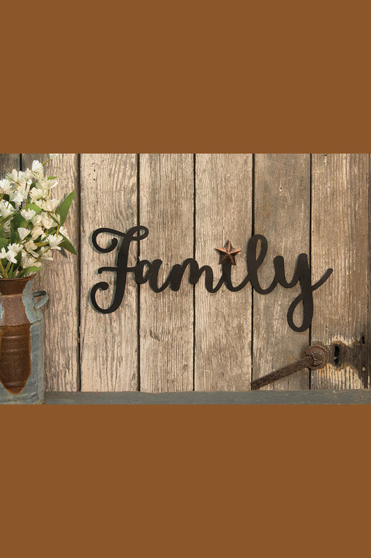 Family Wall Hanger Sign