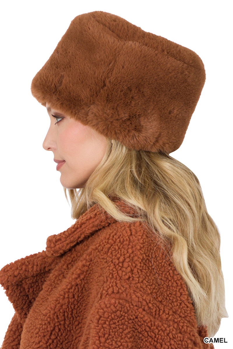 FAUX FUR HAT