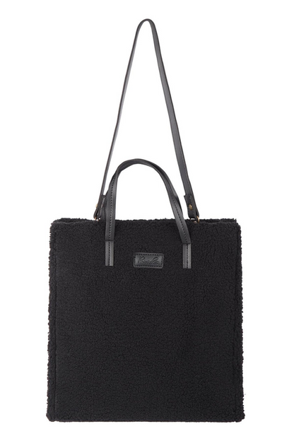 Fleece-Fur-Tote-Bag-W-Removable-Strap