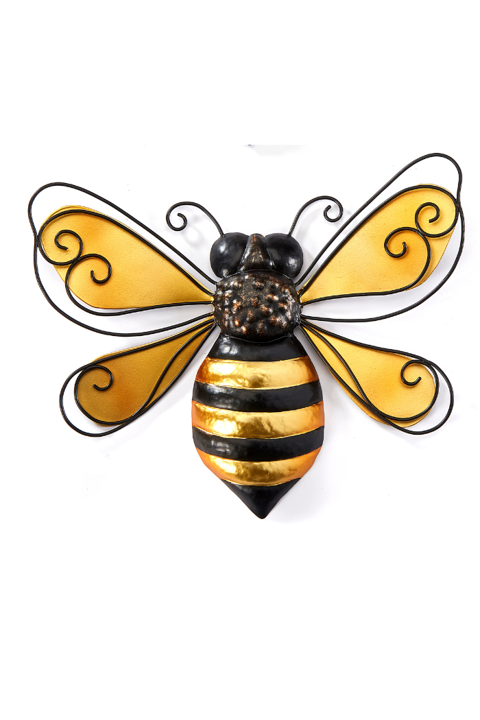 Metal Bee Wall Decor "lg"