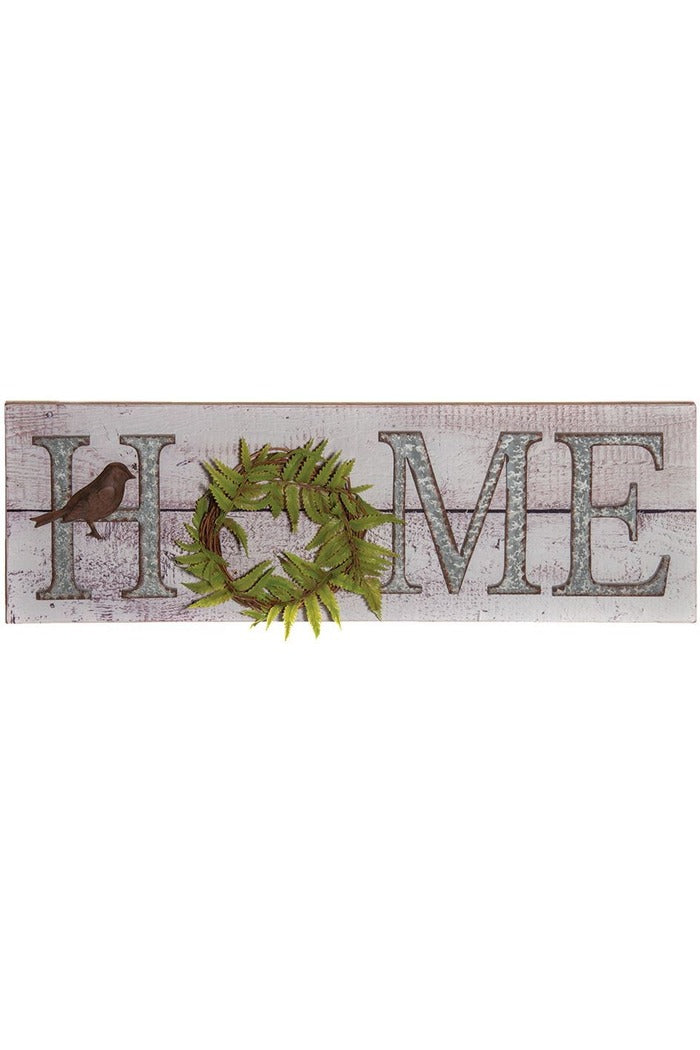 Floral Home Sign