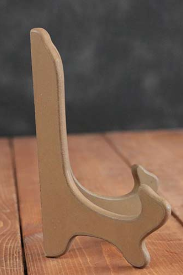 Wooden Plate Stand "med"