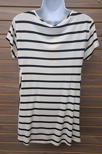 Flowy stripe tunic