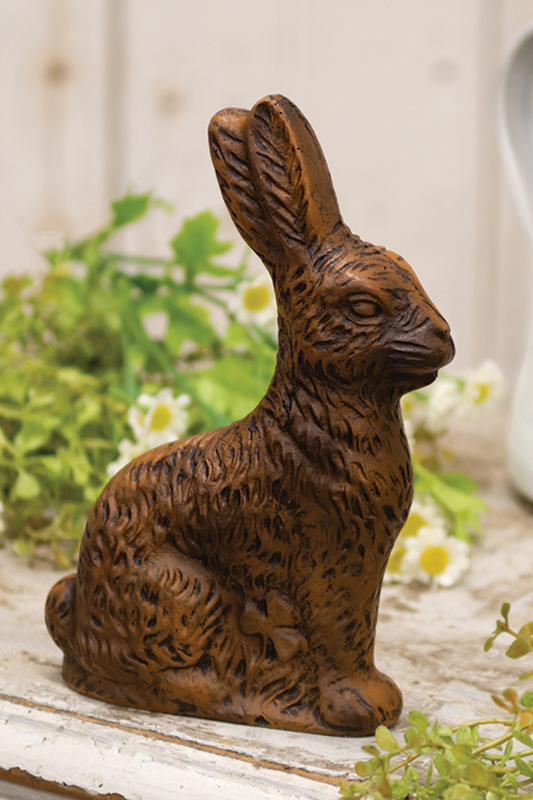 Resin "Chocolate" Bunny