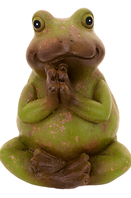 Praying Resin Frog