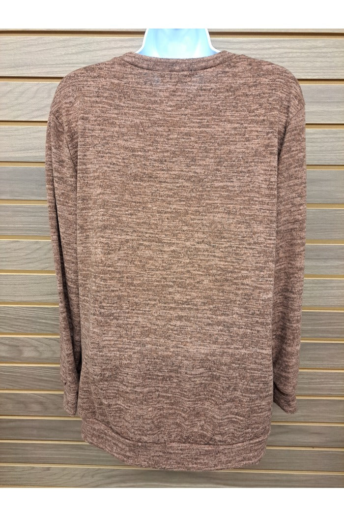 Gold sequin deer long sleeved