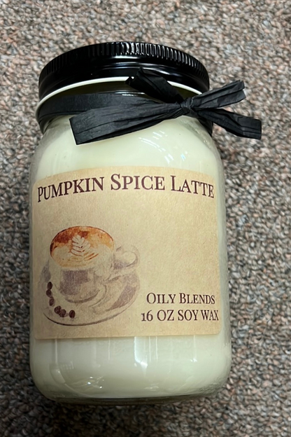 Jumbo Fall Scented Candles.