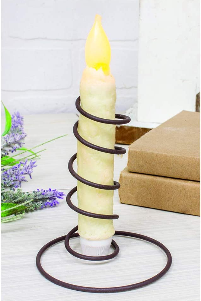 Rusty Candlestick Holder