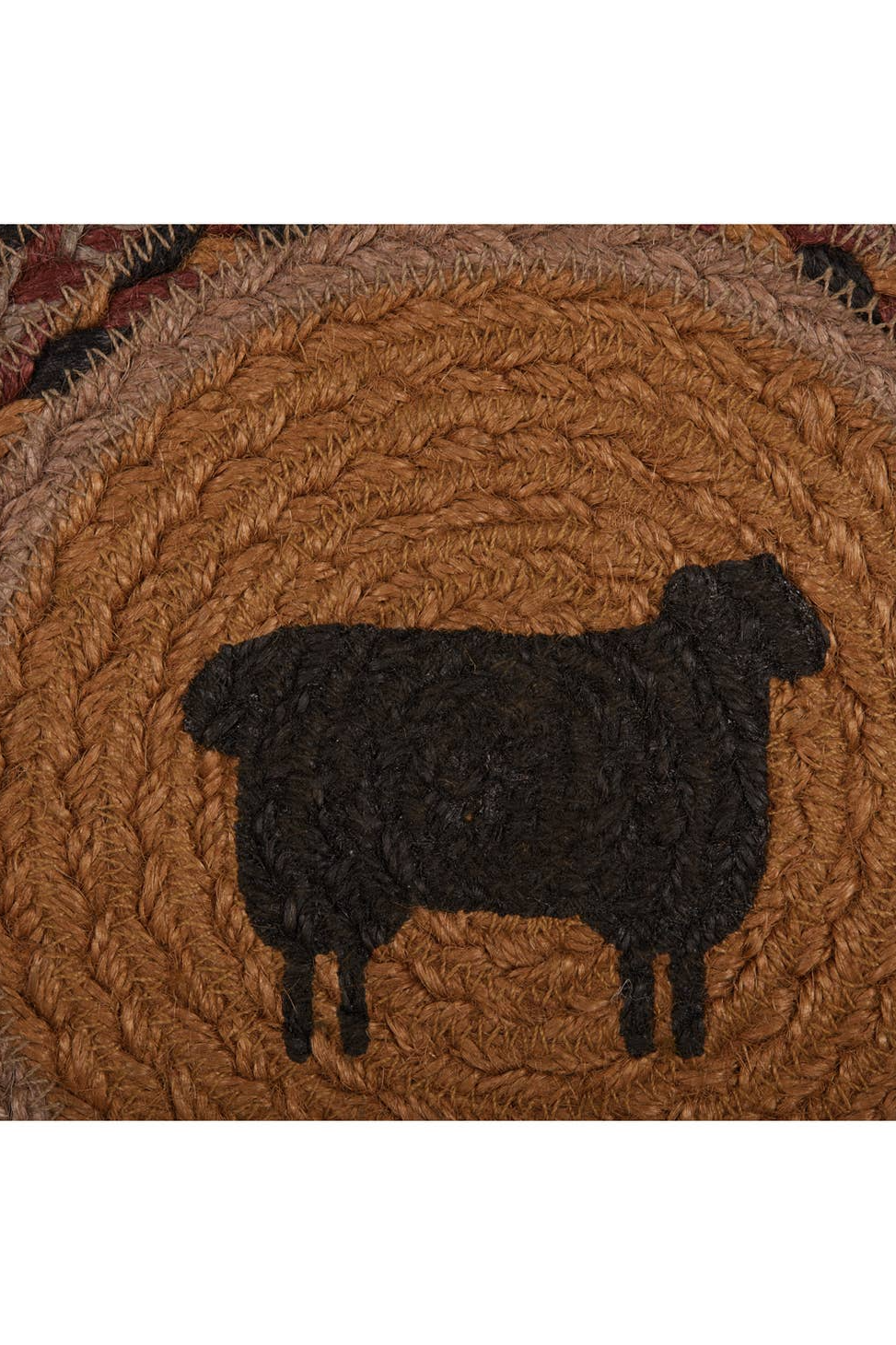 Heritage Farms Sheep Jute Trivet 8