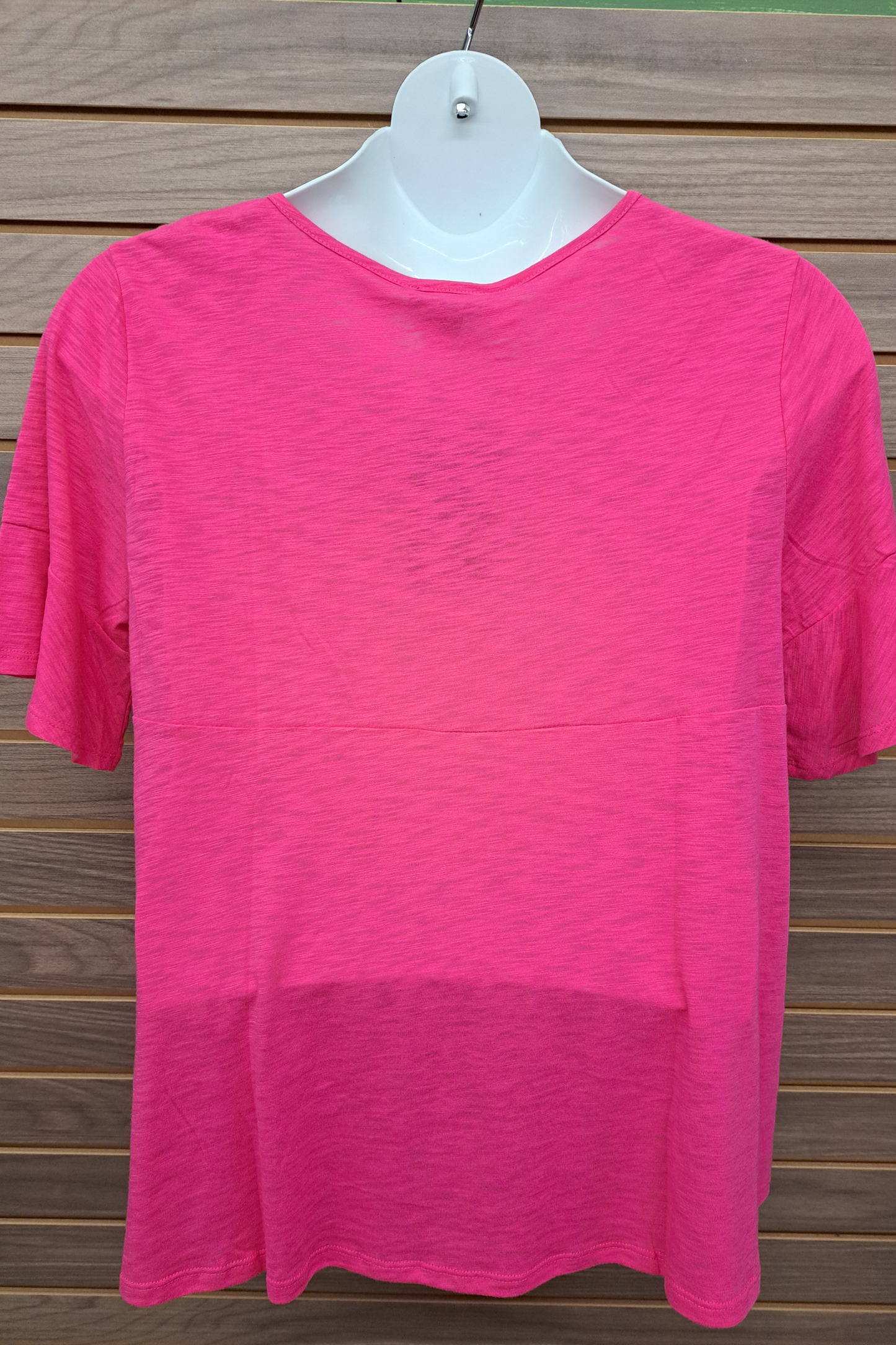 Hot Pink bell short sleeve