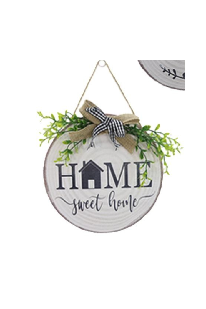 Round Hanging Sign