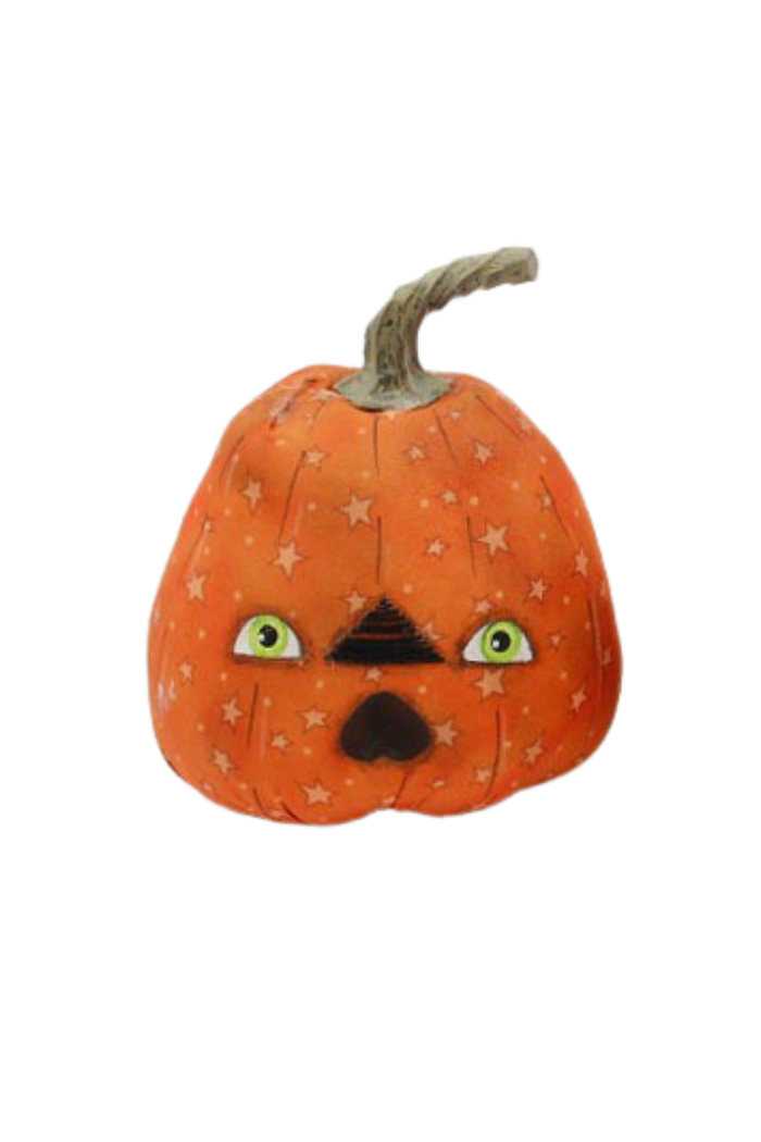 Primitive Plush Pumpkin Heads