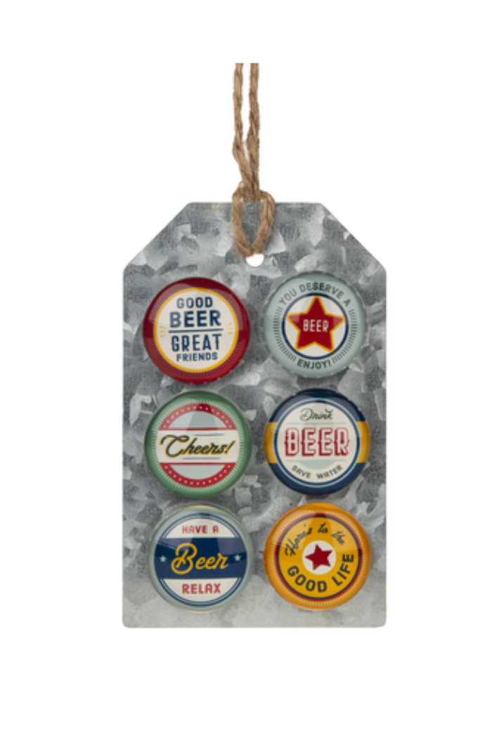 Beer Magnet 6 pc. Set