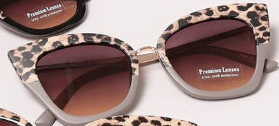 Leopard Print CatEye Sunglasses - Deja Vu Boutique and Home llc 